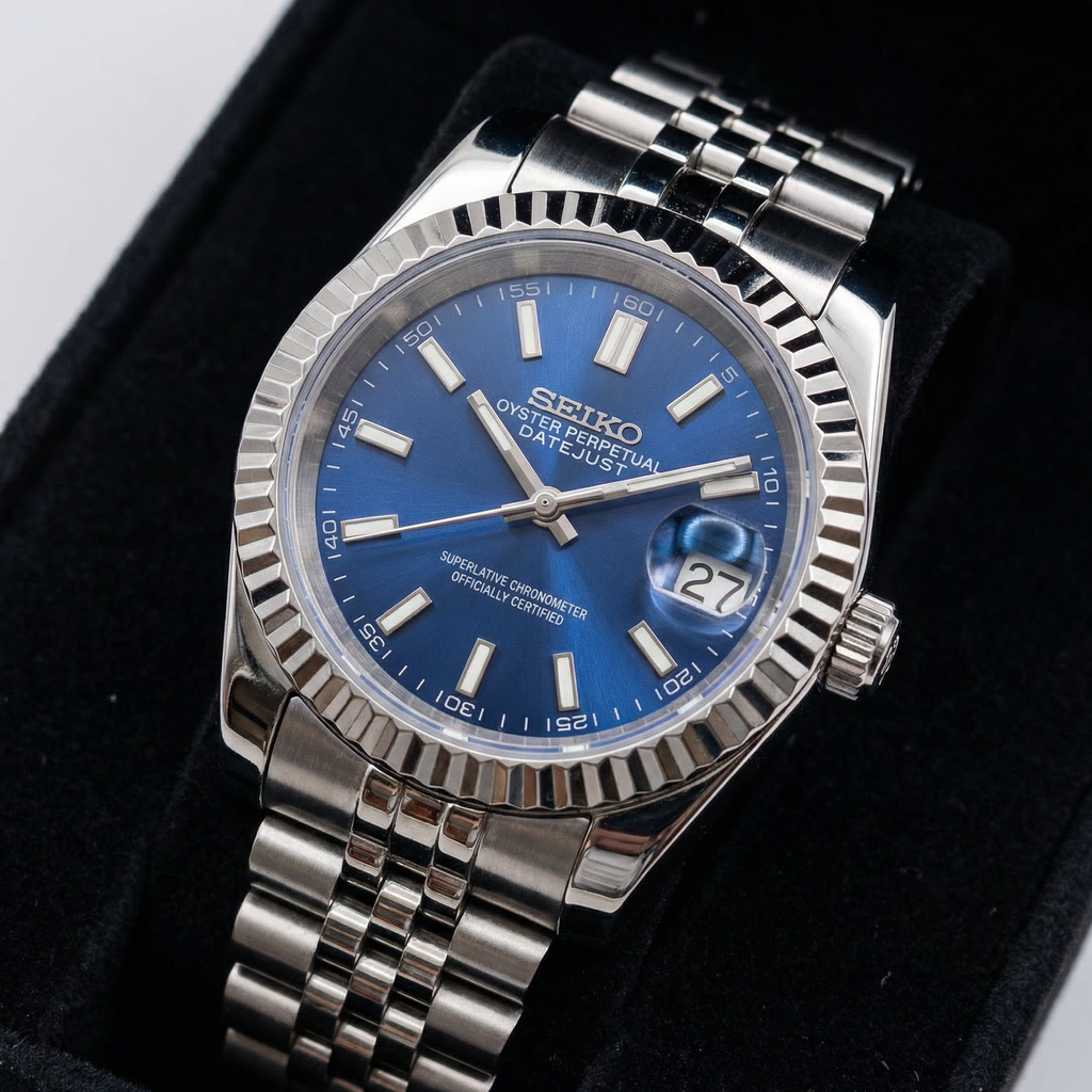 Seiko Datejust Blue Dial