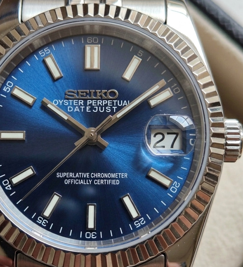 Seiko Datejust Blue Dial