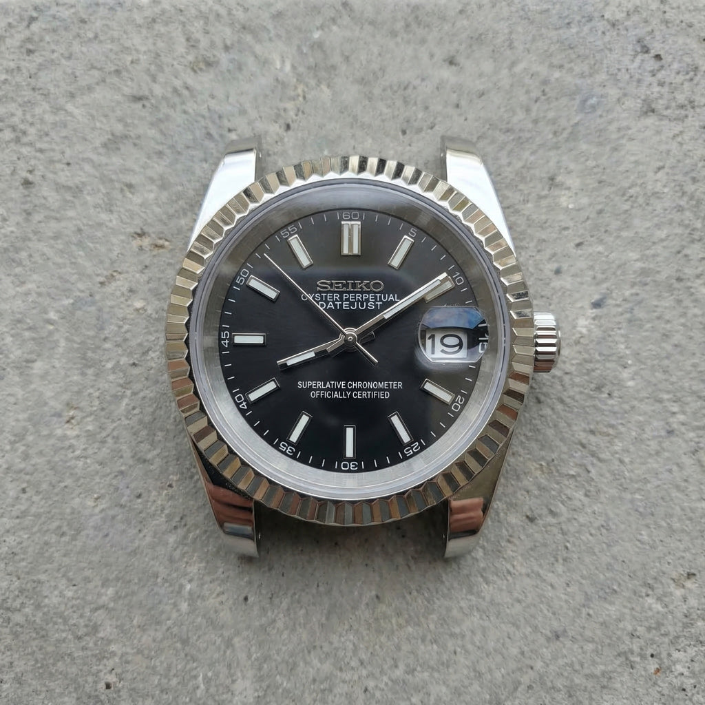 Seiko Datejust Black Dial