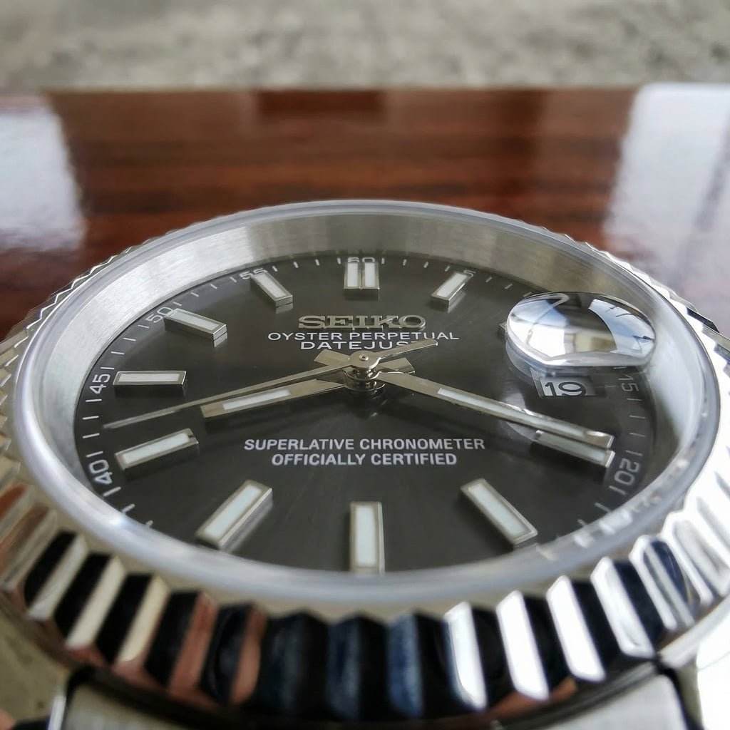 Seiko Datejust Black Dial