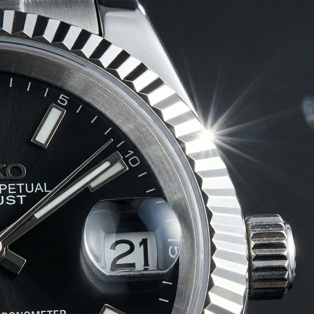 Seiko Datejust Black Dial